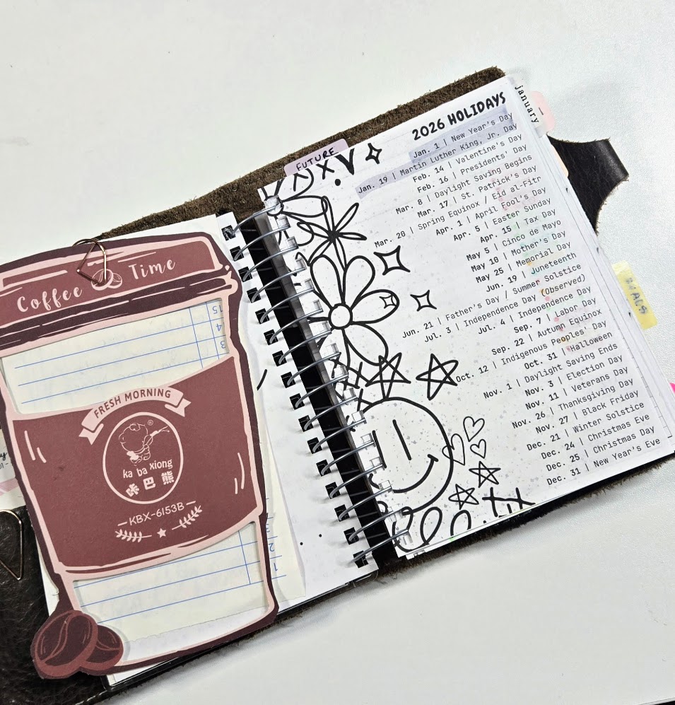 2026 Holidays Printable Planner Insert Freebie (#002) - Image 2